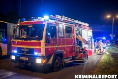 Einsatzkräfte der Freiwilligen Feuerwehr Kaulsdorf.|Foto: DLB