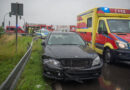 Mercedes-Fahrerin nach Unfall verletzt